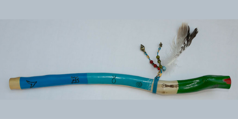 Talking stick Verbinding