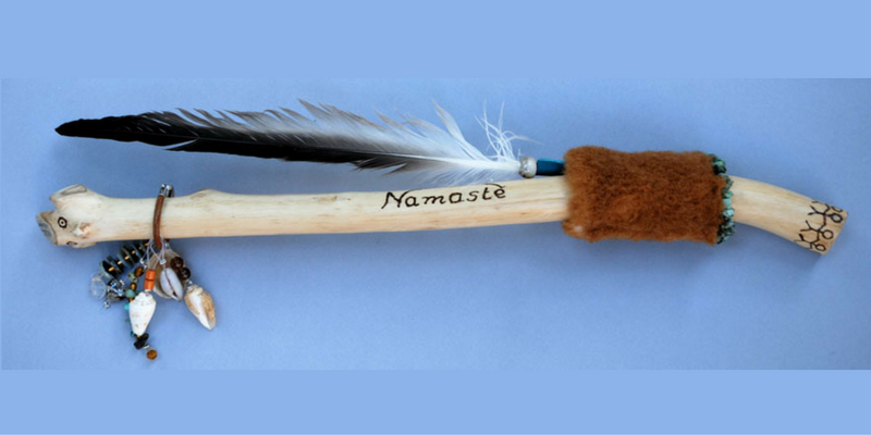 Talking stick Namasté