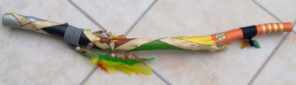 Talking Stick van Annemiek de Crom