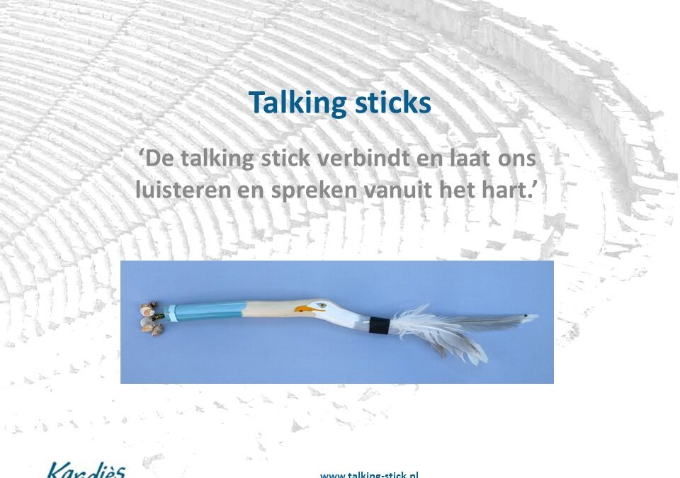 Webinar talking stick